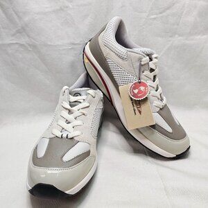 MBT The Anti Shoes Grey Leather Running Athletic Lace Up Sneaker Women's Size 9